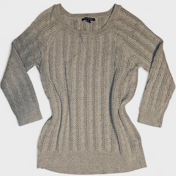 American Eagle Outfitters Sweaters - Vintage Y2K 2000s American Eagle Outfitters Cable Knit Sweater